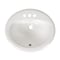 Msi White 21in X 18in Oval Porcelain Overmount Vanity Sink ZOR-PT-SNK-0016 - alternate 1